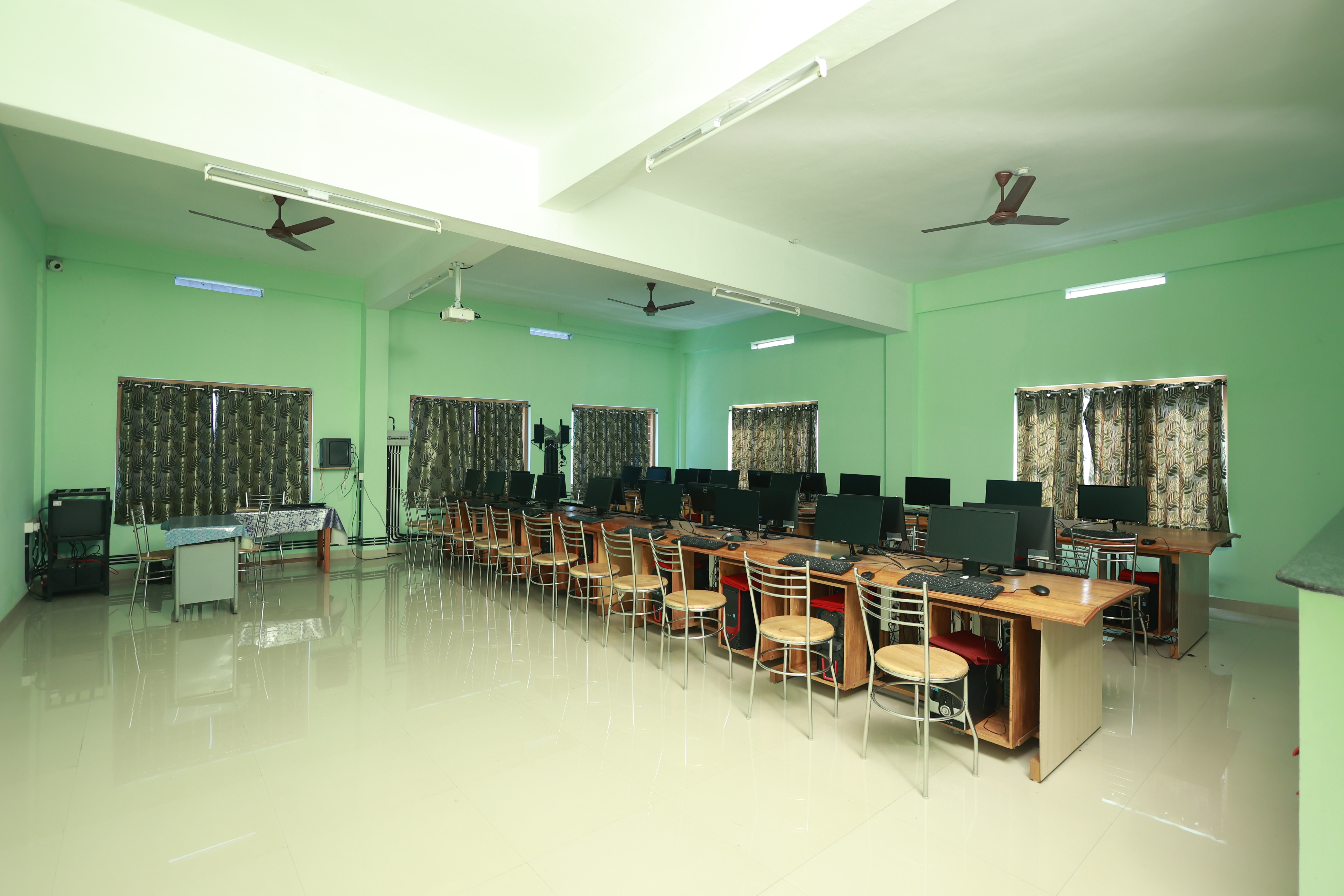 Students participating in spiritual activities at Carmelgiri College